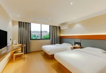 윤라이 포시즌스 호텔 (마안산 고속철도 동역)(云来四季酒店（马鞍山高铁东站店）) 후기 및 특가 예약 - 마안산 호텔 추천 | 트립닷컴