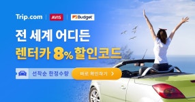 전 세계 어디든! 렌터카 8% 할인코드 전 세계 어디든!렌터카 8% 할인코드
