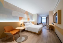 컴인(COMEINN) 호텔(상하이국제 관광 리조트 단지 충시루)(艺选安來酒店(上海国际旅游度假区崇溪路店)) 호텔 후기, 예약 상하이 호텔 추천... 