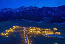 온천 사일리무호 스프루스 와일드 럭셔리 호텔(温泉赛里木湖水云杉野奢酒店) 후기, 예약 및 특가 확인 - 원취안 호텔 추천 | 트립닷컴