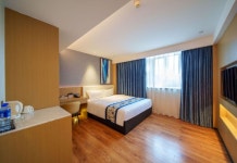 산수이 트렌즈 호텔 (광저우 시탄 쩡청 고속철도역)(山水时尚酒店(广州石滩增城高铁站店)) 후기 및 특가 예약 - 광저우 호텔 추천 | 트립닷컴