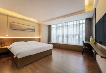 무웨이스 호텔 리양 (블루 스카이 트레이드 시티)(沭阳慕维斯酒店（蓝天商贸城店）) 후기 및 특가 예약, 수양 2026 | 트립닷컴