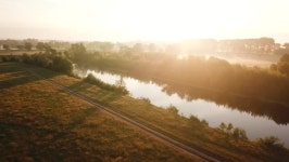 Aerial View of the River 스톡 동영상 비디오(100% 로열티 프리) 1014300473 | Shutterstock