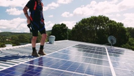 Solar Panel Technician with Drill 스톡 동영상 비디오(100% 로열티 프리) 1014386966 | Shutterstock