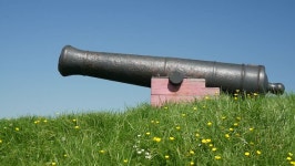 An Old Iron Cannon in Stock Footage Video (100% Royalty-free) 1015243672 | Shutterstock