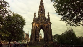 Hyperlapse of Scott Monument in 스톡 동영상 비디오(100% 로열티 프리) 1016784574 | Shutterstock