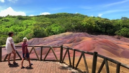seven Coloured Earths. a Formation 스톡 동영상 비디오(100% 로열티 프리) 1022035360 | Shutterstock
