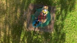 Aerial View of Family Pointing 스톡 동영상 비디오(100% 로열티프리) 1023385576 | Shutterstock
