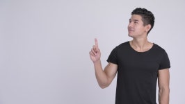 Happy Young Handsome Multi-ethnic Man 스톡 동영상 비디오(100% 로열티 프리) 1023660802 | Shutterstock