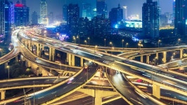 Highway Interchange in Shanghai, China, 스톡 동영상 비디오(100% 로열티 프리) 1025623214 | Shutterstock