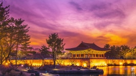 Time Lapse Motion of Anapji,twilight 스톡 동영상 비디오(100% 로열티 프리) 1026894332 | Shutterstock