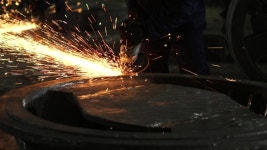 Grinding and Cutting of Metal, 스톡 동영상 비디오(100% 로열티 프리) 1033023593 | Shutterstock
