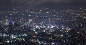 Night Aerial Timelapse of Sapporo 스톡 동영상 비디오(100% 로열티 프리) 1040850521 | Shutterstock