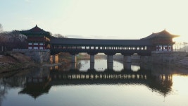 Drone Video Woljeonggyo Bridge and 스톡 동영상 비디오(100% 로열티 프리) 1043140033 | Shutterstock