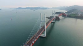 Aerial View of Samcheonpodaegyo Bridge, 스톡 동영상 비디오(100% 로열티 프리) 1044244822 | Shutterstock