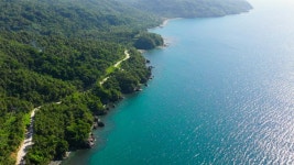 Road Along the Sea, Top 스톡 동영상 비디오(100% 로열티 프리) 1045304407 | Shutterstock