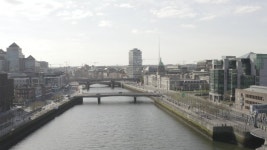 Dublin During Covid-19 Lockdown. Drone 스톡 동영상 비디오(100% 로열티 프리) 1052366710 | Shutterstock