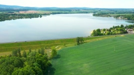 The Jesenice Reservoir On Odrava 스톡 동영상 비디오(100% 로열티 프리) 1053956126 | Shutterstock