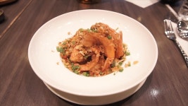 Fried Shrimp Garlic On a 스톡 동영상 비디오(100% 로열티 프리) 1054086494 | Shutterstock