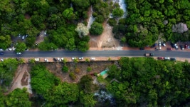 Birds Eye Top Aerial Drone 스톡 동영상 비디오(100% 로열티 프리) 1055026889 | Shutterstock