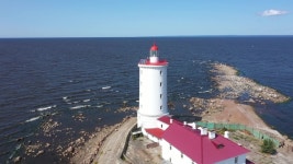 Tolbukhin Lighthouse from a Birds 스톡 동영상 비디오(100% 로열티 프리) 1056313871 | Shutterstock