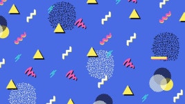 Retro Abstract 80s 90s Design 스톡 동영상 비디오(100% 로열티프리) 1057515460 | Shutterstock