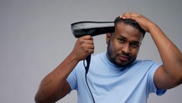 Grooming, Hairstyling and People Concept 스톡 동영상 비디오(100% 로열티 프리) 1059847889 | Shutterstock