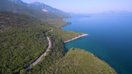 Aerial View of Dilek Peninsula 스톡 동영상 비디오(100% 로열티 프리) 1060165106 | Shutterstock