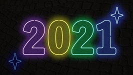 2021 Happy New Year. Happy 스톡 동영상 비디오(100% 로열티프리) 1061451814 | Shutterstock