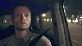Serious Man Driving the Car 스톡 동영상 비디오(100% 로열티 프리) 1061996371 | Shutterstock