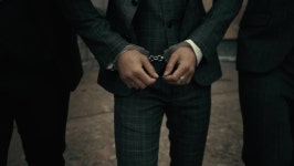 The Police Take the Handcuffed 스톡 동영상 비디오(100% 로열티 프리) 1064114926 | Shutterstock