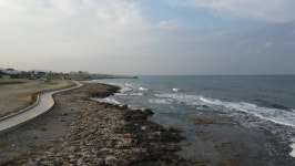 Coastal Walking Path Cyprus Kyrenia 스톡 동영상 비디오(100% 로열티 프리) 1065409531 | Shutterstock