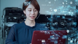 Business Network Concept. Video Conferencing. 스톡 동영상 비디오(100% 로열티 프리) 1069675915 | Shutterstock