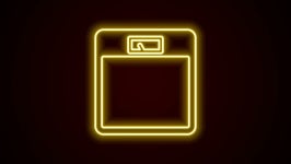 Glowing Neon Line Bathroom Scales 스톡 동영상 비디오(100% 로열티 프리) 1069981750 | Shutterstock