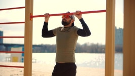 Muscle up in Public Gym.healthy 스톡 동영상 비디오(100% 로열티 프리) 1070639206 | Shutterstock