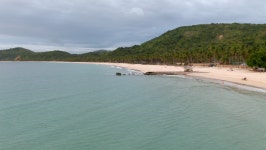 Breakwater On Nacpan Beach Nearby 스톡 동영상 비디오(100% 로열티 프리) 1071151039 | Shutterstock