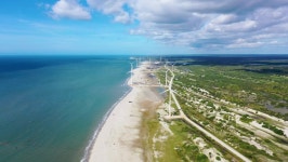 Aeolian Clean Energy Wind Farm. 스톡 동영상 비디오(100% 로열티 프리) 1073057555 | Shutterstock
