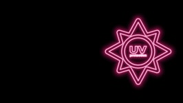Glowing Neon Line Uv Protection 스톡 동영상 비디오(100% 로열티 프리) 1075824473 | Shutterstock