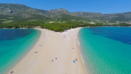 Beautiful Aerial View of Zlatni 스톡 동영상 비디오(100% 로열티 프리) 11410961 | Shutterstock