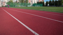 One Caucasian Woman Running On 스톡 동영상 비디오(100% 로열티 프리) 12430493 | Shutterstock