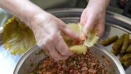 Turkish Traditional Meal Stuffed Grape 스톡 동영상 비디오(100% 로열티 프리) 12594746 | Shutterstock