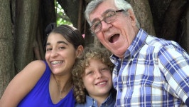 Grandfather and Grand Kids Having 스톡 동영상 비디오(100% 로열티 프리) 13248908 | Shutterstock