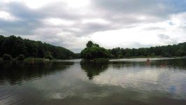 A Huge Lake in the 스톡 동영상 비디오(100% 로열티 프리) 18309085 | Shutterstock