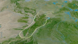 Revolution Around Qinling Mountain Range 스톡 동영상 비디오(100% 로열티 프리) 22512199 | Shutterstock