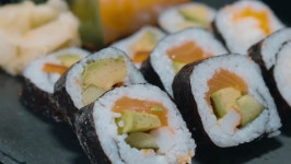 Japanese Food - a Plate 스톡 동영상 비디오(100% 로열티 프리) 23371726 | Shutterstock