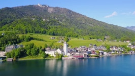 St. Wolfgang Town and Wolfgangsee 스톡 동영상 비디오(100% 로열티 프리) 30044854 | Shutterstock