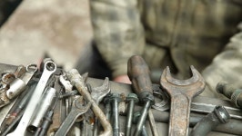 Auto Mechanic or Driver Repairing 스톡 동영상 비디오(100% 로열티 프리) 3652424 | Shutterstock