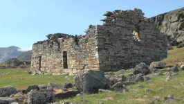 Greenland Hvalsey Nordic Church Ruin 스톡 동영상 비디오(100% 로열티 프리) 4441172 | Shutterstock