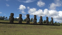 Rapa Nui Ahu Akivi 스톡 동영상 비디오(100% 로열티 프리) 4617677 | Shutterstock