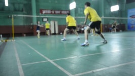 Badminton Court 스톡 동영상 비디오(100% 로열티 프리) 4848392 | Shutterstock